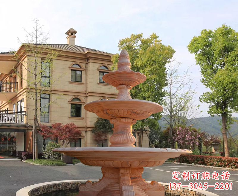 河源石雕小喷泉