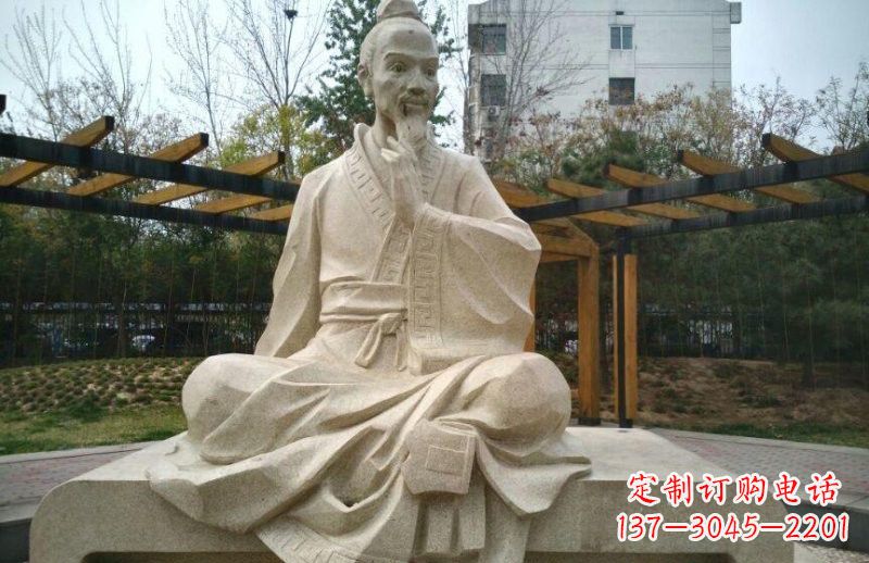 河源石雕祖冲之