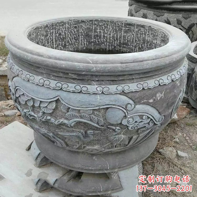河源石刻园林鱼缸