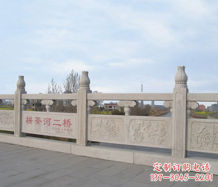 河源石栏板景区石雕
