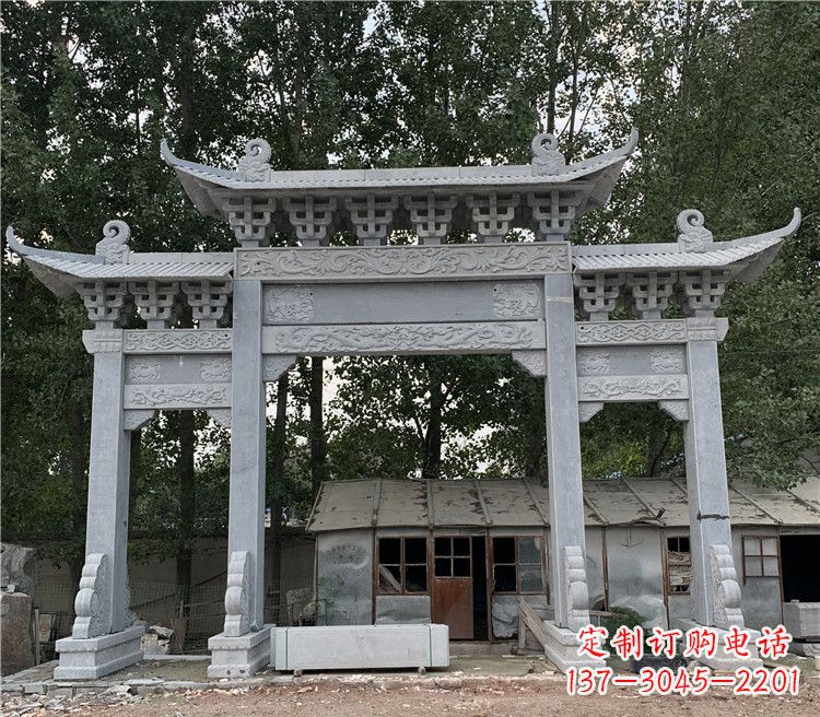 河源石牌坊石雕牌坊