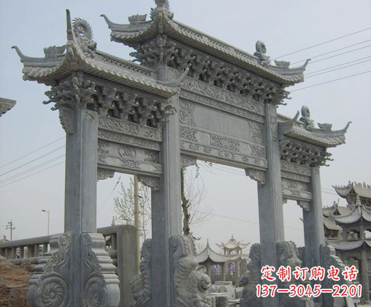 河源石牌坊与石牌楼