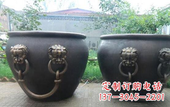 河源水缸寺庙景观铜雕