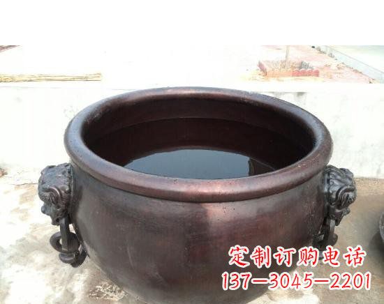 河源水缸寺庙铜雕