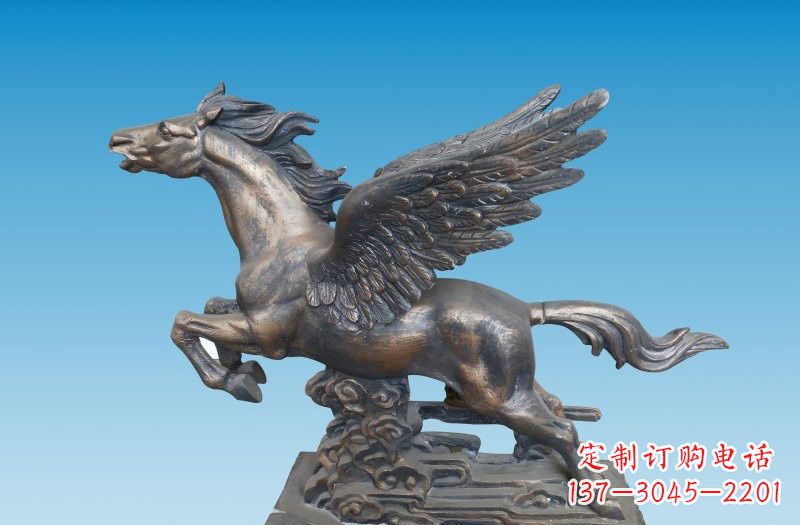 河源铜雕飞马222