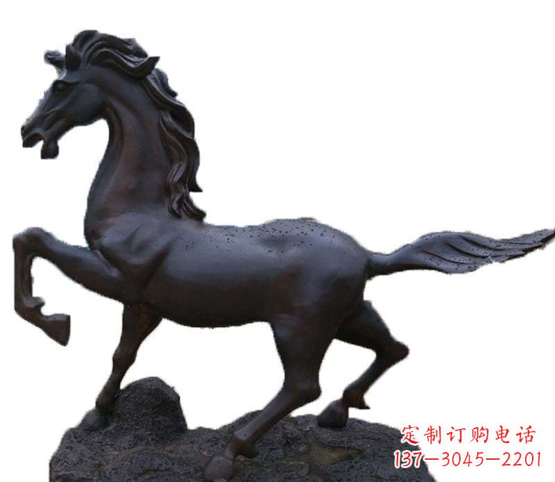 河源铜雕马动物雕塑