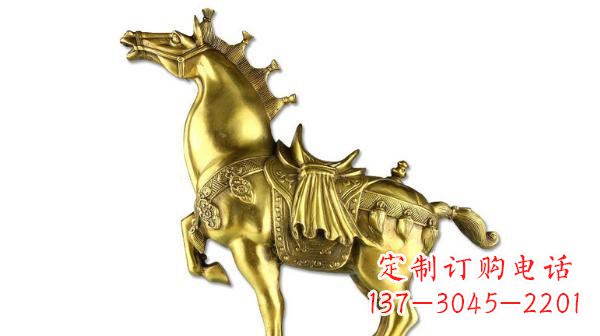 河源铜雕马公园动物雕塑