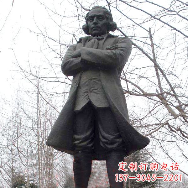 河源瓦特公园铜雕塑像