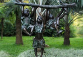 河源铜雕树枝是中领雕塑专为儿童设计制作的一种…