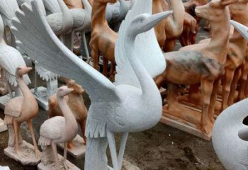 河源丹顶鹤雕塑，令您汲取自然之美
