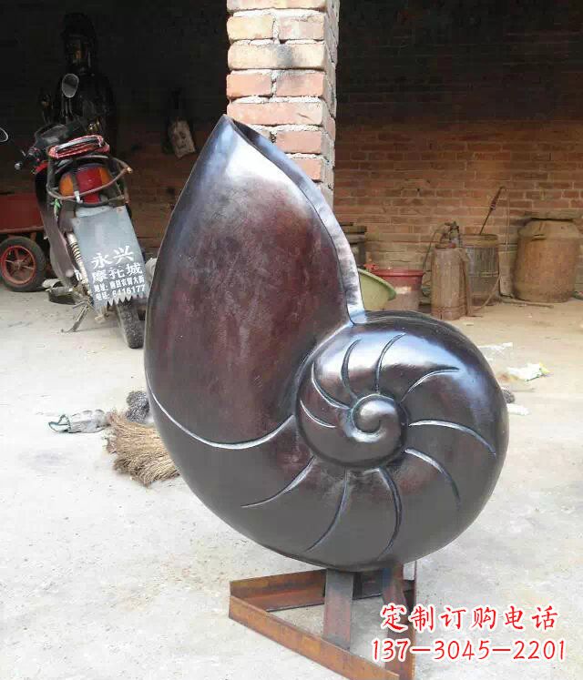 河源蜗牛公园景观动物铜雕