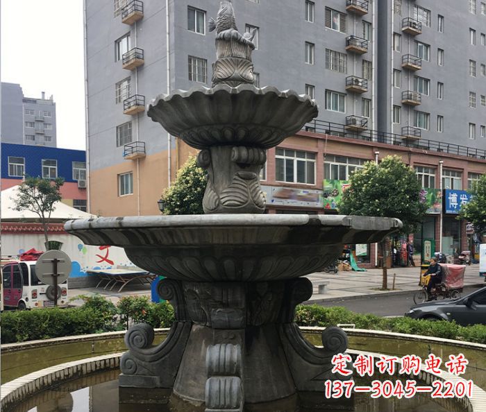 河源小区景观仿古喷泉石雕