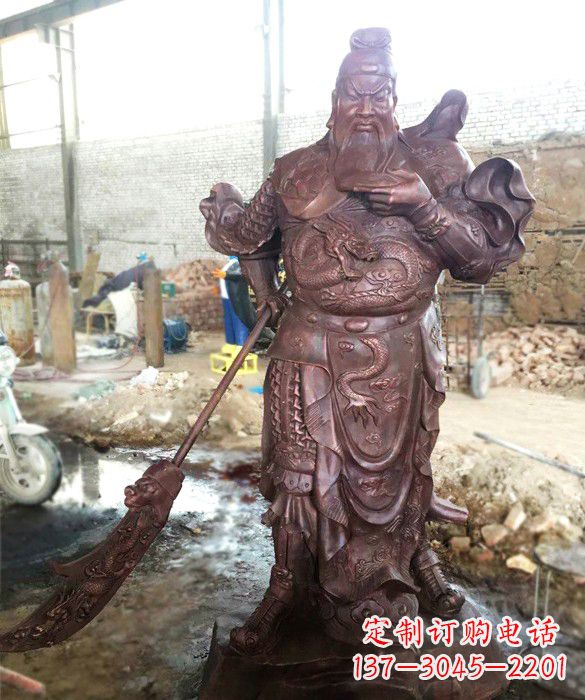 河源义薄云天关公像