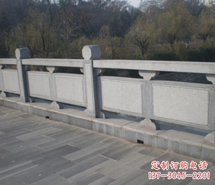 河源园林仿古石栏板景观石雕 (7)