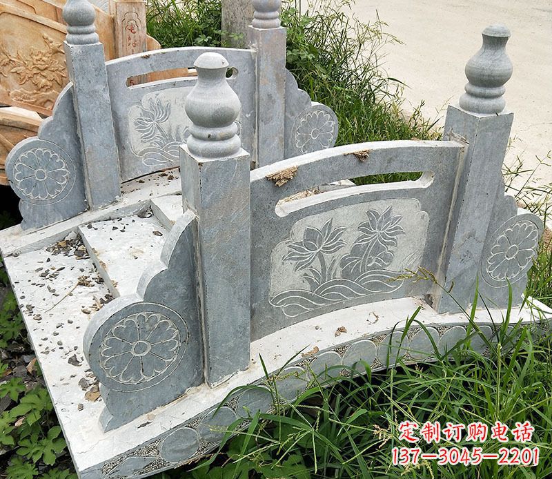河源园林仿古石栏板景观石雕_1 (2)