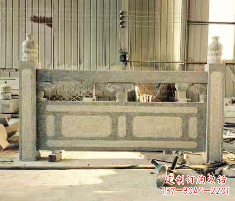河源园林仿古石栏板景观石雕
