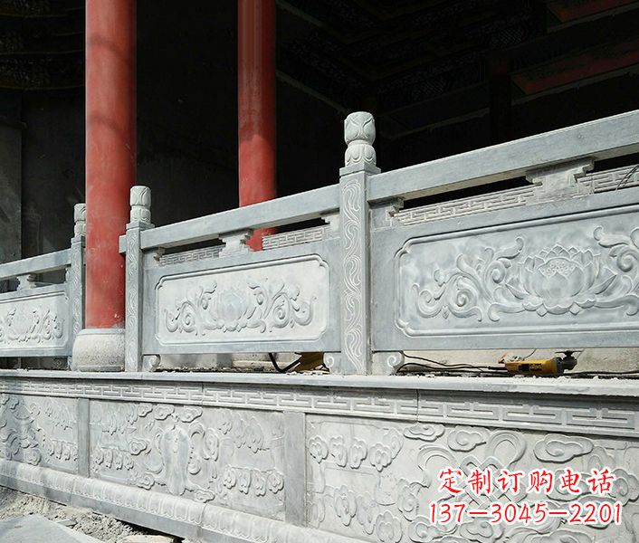 河源园林仿古石栏板景观石雕_1 (3)