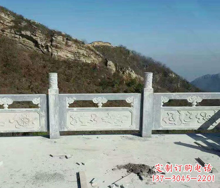河源园林仿古石栏板景观石雕_2 (3)