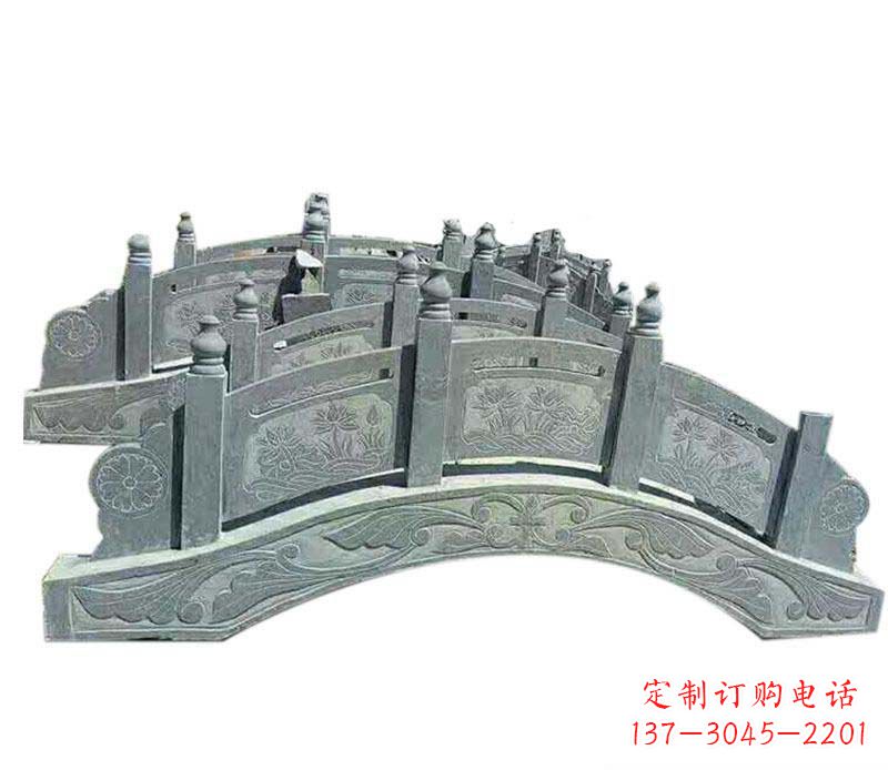 河源园林仿古石栏板景观石雕_2