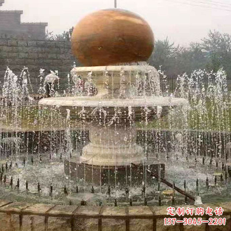 河源园林风水球