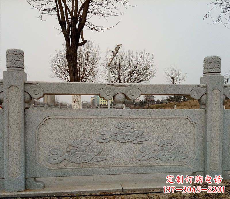 河源园林护城河石栏板景观石雕