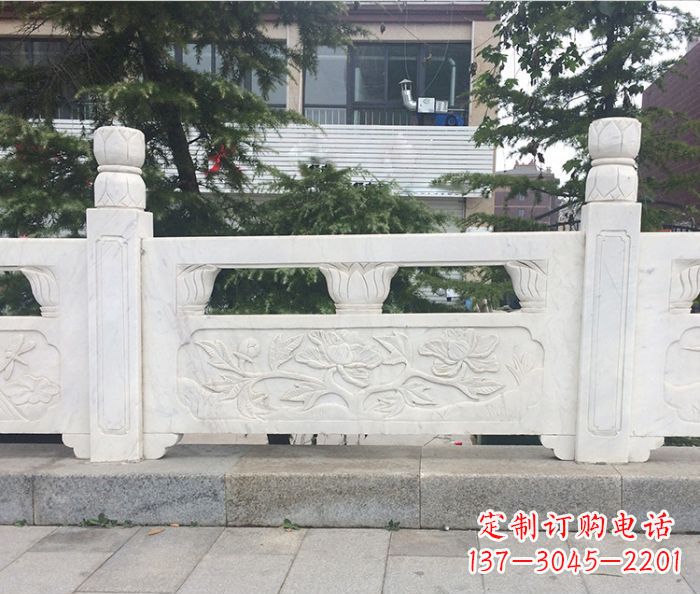 河源园林景观大理石浮雕栏板 (2)