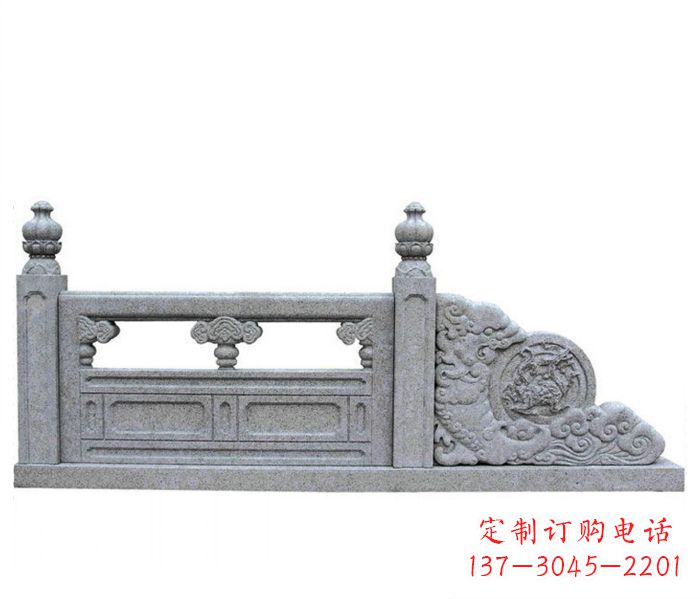 河源园林景观大理石栏板雕塑 (2)