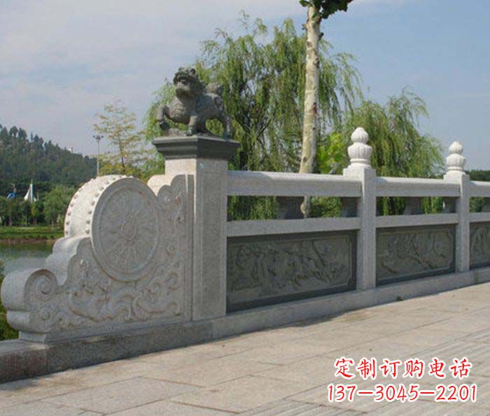 河源园林景观大理石栏板雕塑