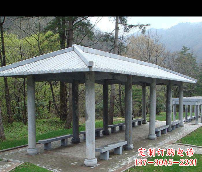 河源园林景观仿古石雕长廊