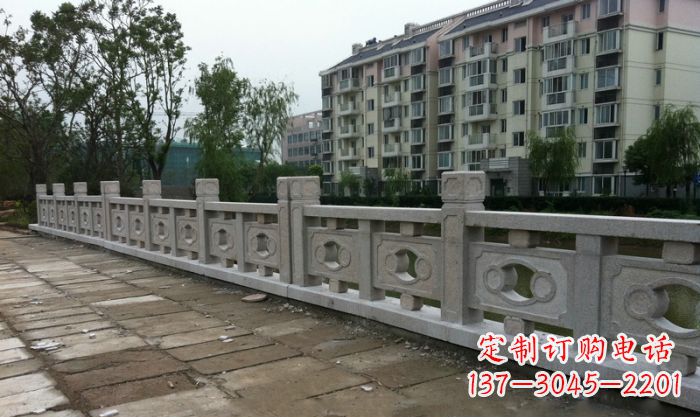 河源园林景观真山桥石雕栏板 (3)