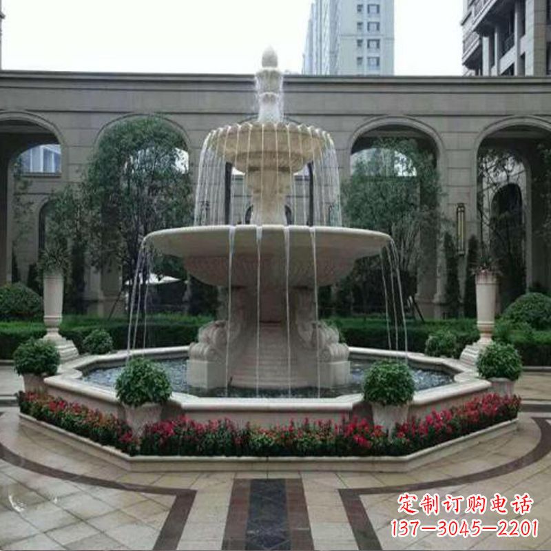 河源园林石雕喷泉雕塑