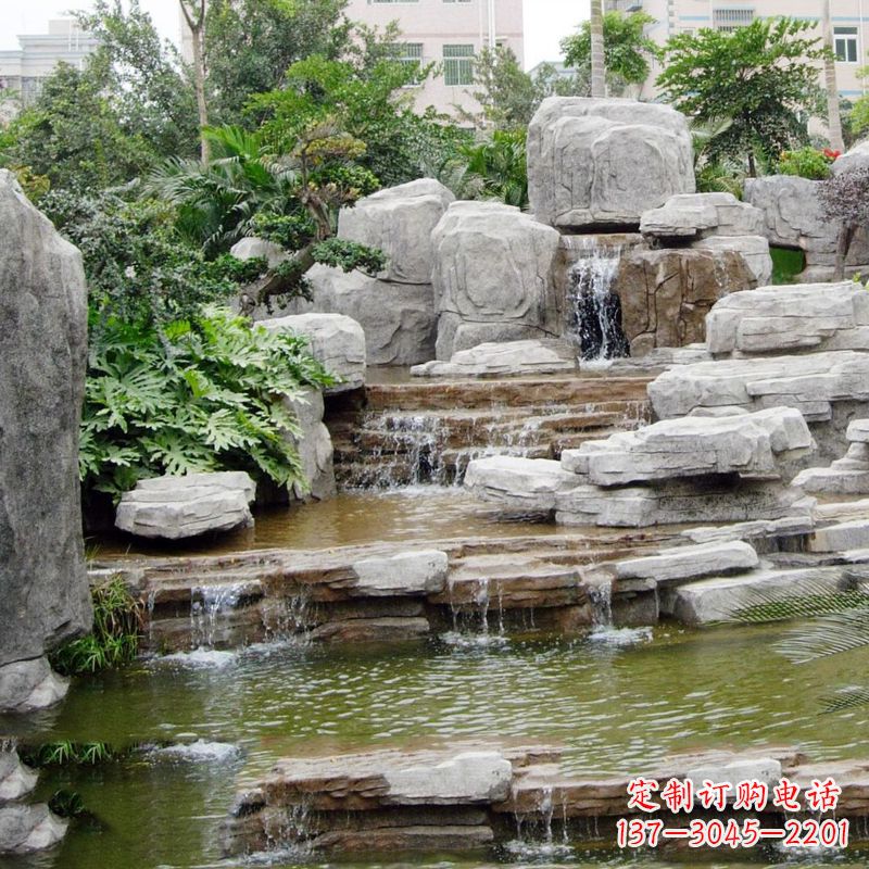 河源园林石头假山流水