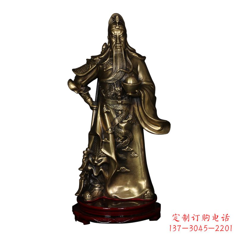 河源招财武财神关公佛像