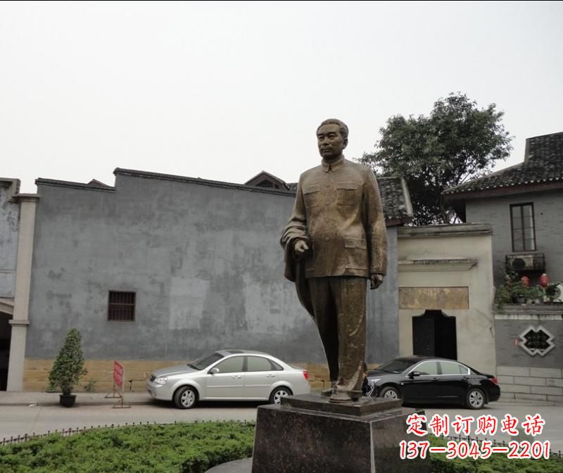 河源周恩来铜雕