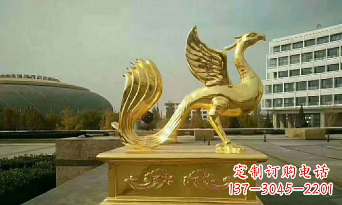 河源朱雀铜雕