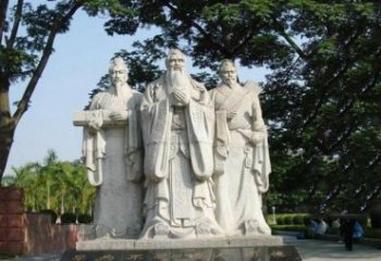 河源校园儒家三圣雕塑
