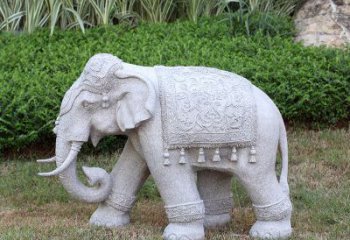 河源中式石雕大象