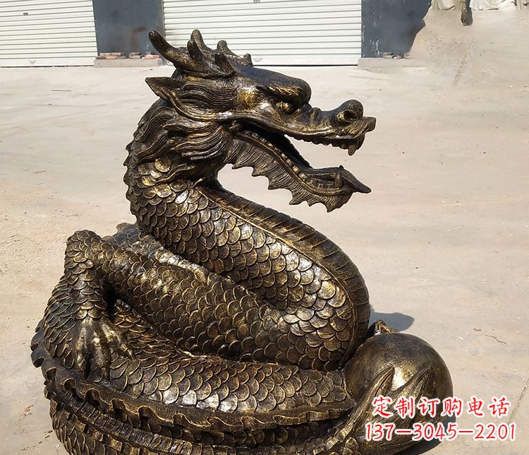 河源铸铜神龙雕塑