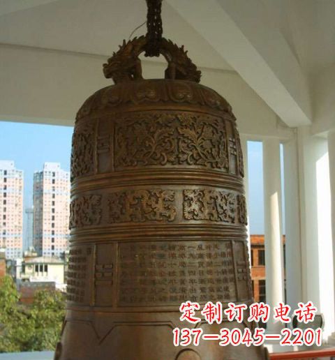 河源紫铜铜钟