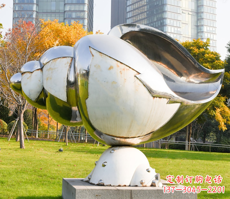 河源户外海螺雕塑